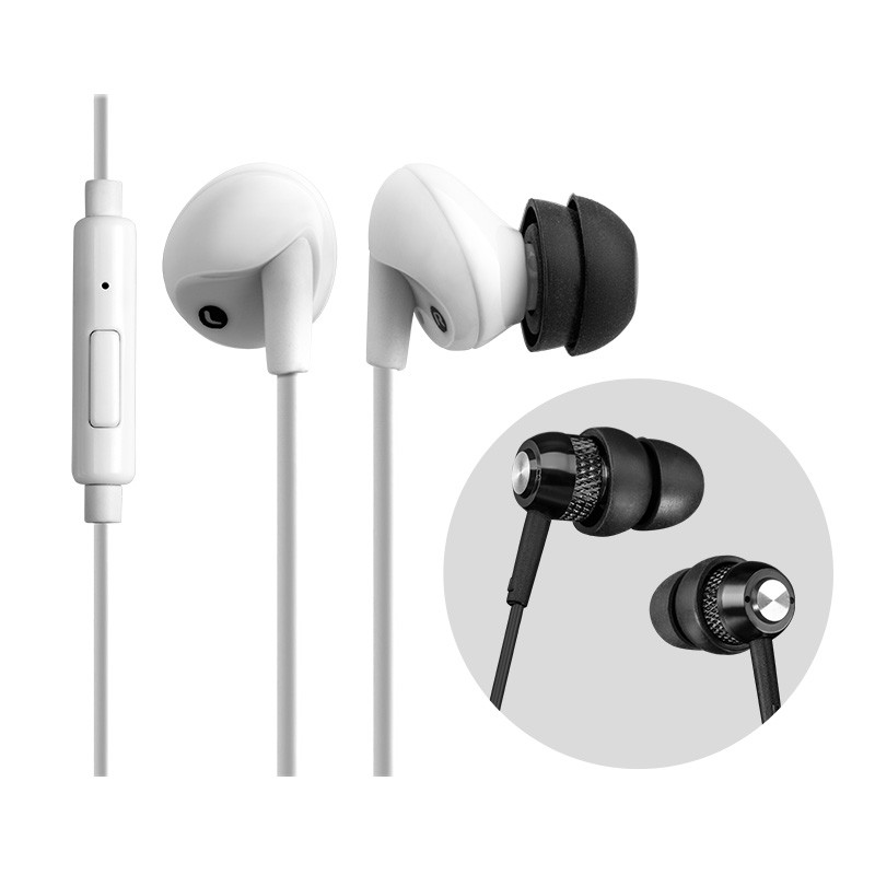 RE300a InLine Control Earphone-White+RE0